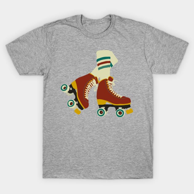 Retro Skater T-Shirt by CateBee8